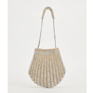 Zara Beaded Shell Bag